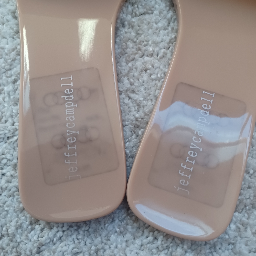Jeffrey Campbell Annia Horsebit Sandal in Natural - Size 6 - Picture 8 of 16